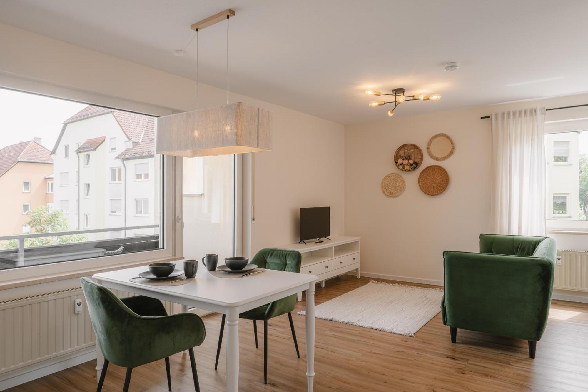 Exklusiv & Zentral: 1-Zi. Apartment Mit Balkon Stellplatz Bayreuth Dış mekan fotoğraf