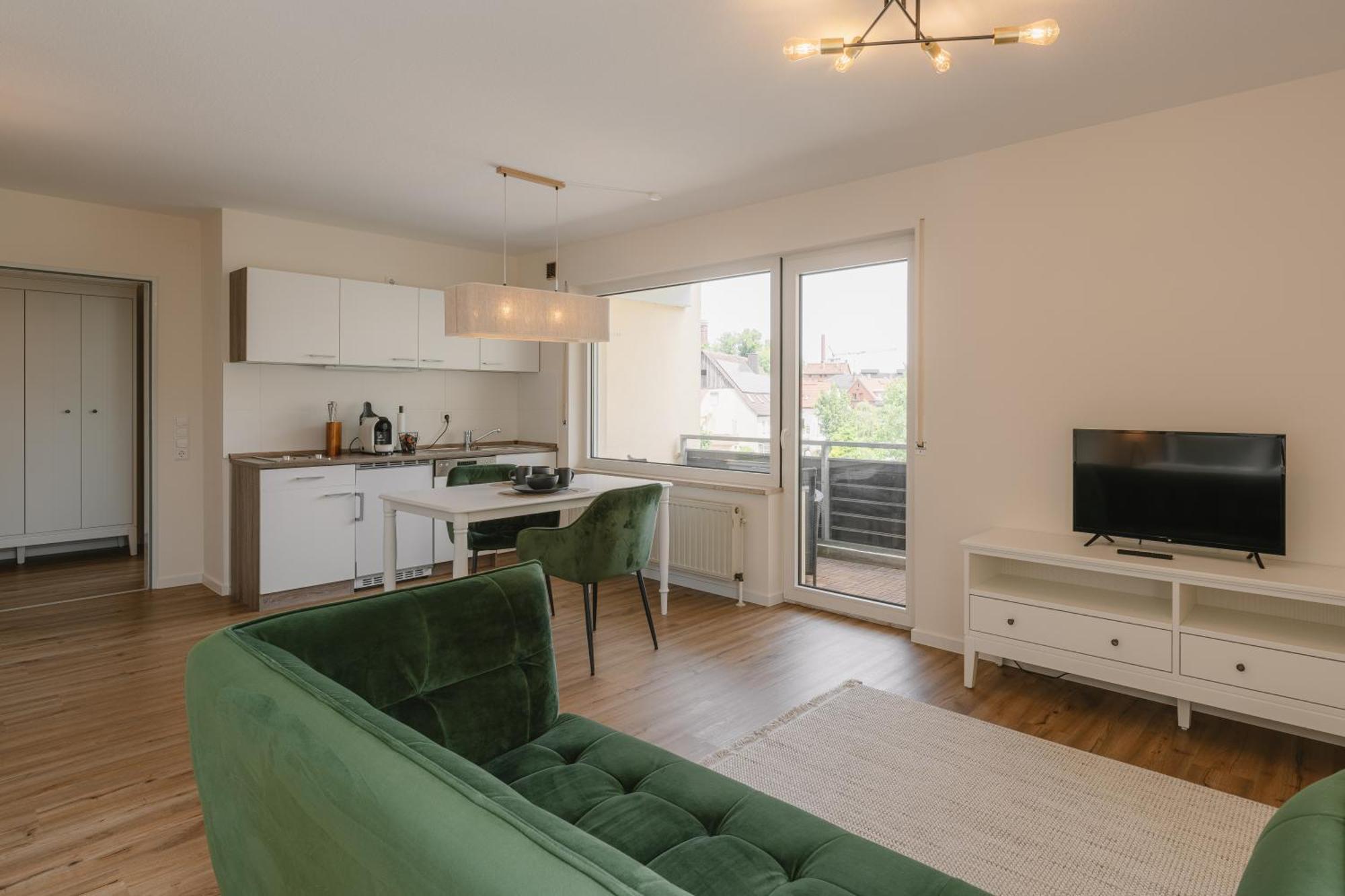 Exklusiv & Zentral: 1-Zi. Apartment Mit Balkon Stellplatz Bayreuth Dış mekan fotoğraf